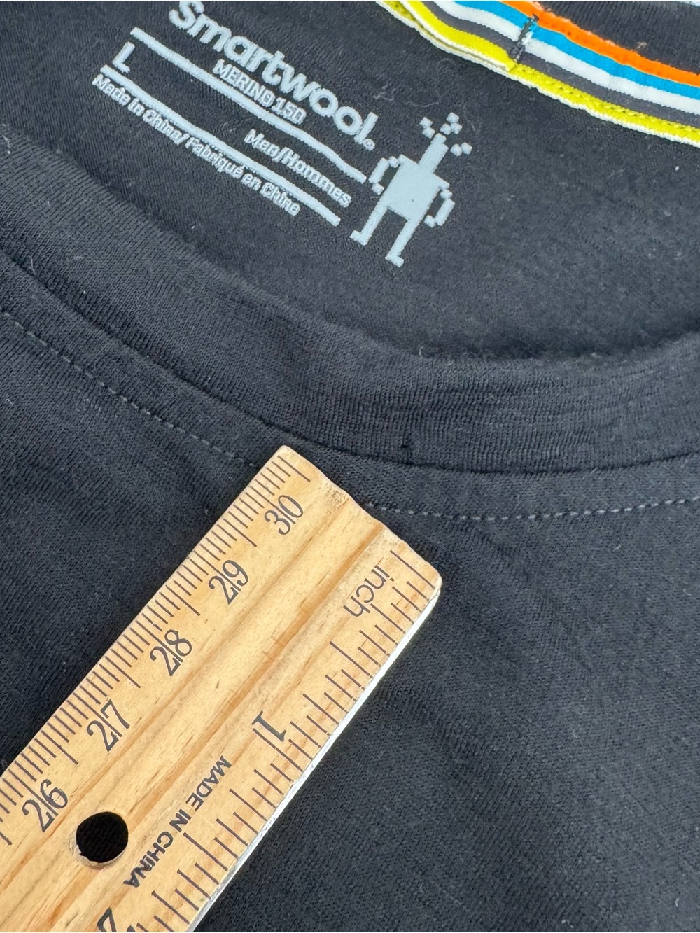 Smartwool Men's Size L Thermal Merino 150 Base Layer Crew Long Sleeve Shirt - Picture 13 of 13